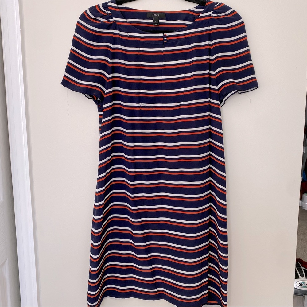 J. Crew striped dress